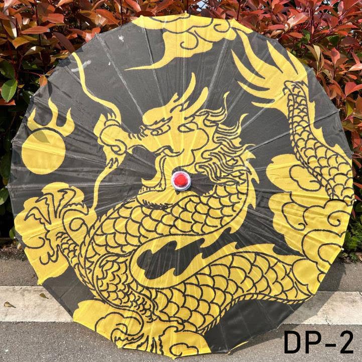 Fiona Accessories - Wholesale Umbrella - Unisex - Dragan Oriental Asian Style Parasol 2 Style 21.50"0