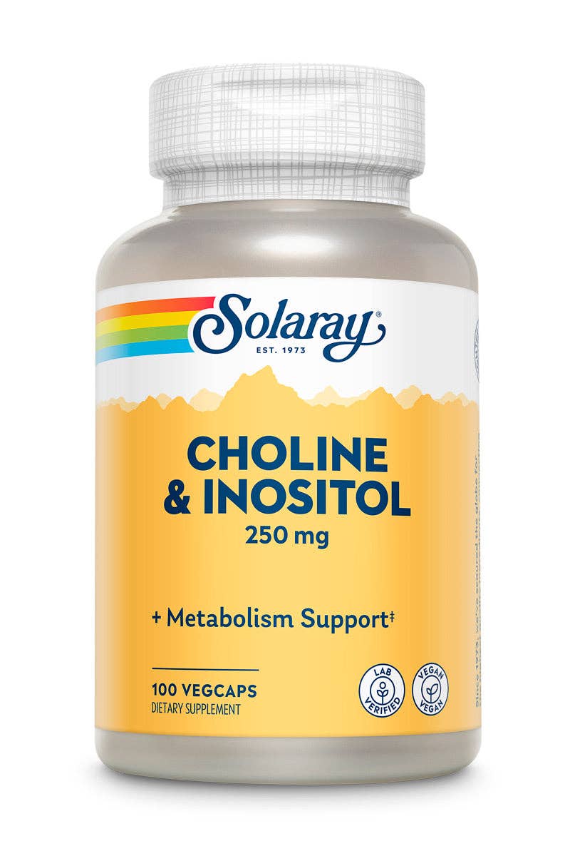 Solaray - Wholesale Oral Supplement/Vitamin - Choline & Inositol 250mg0