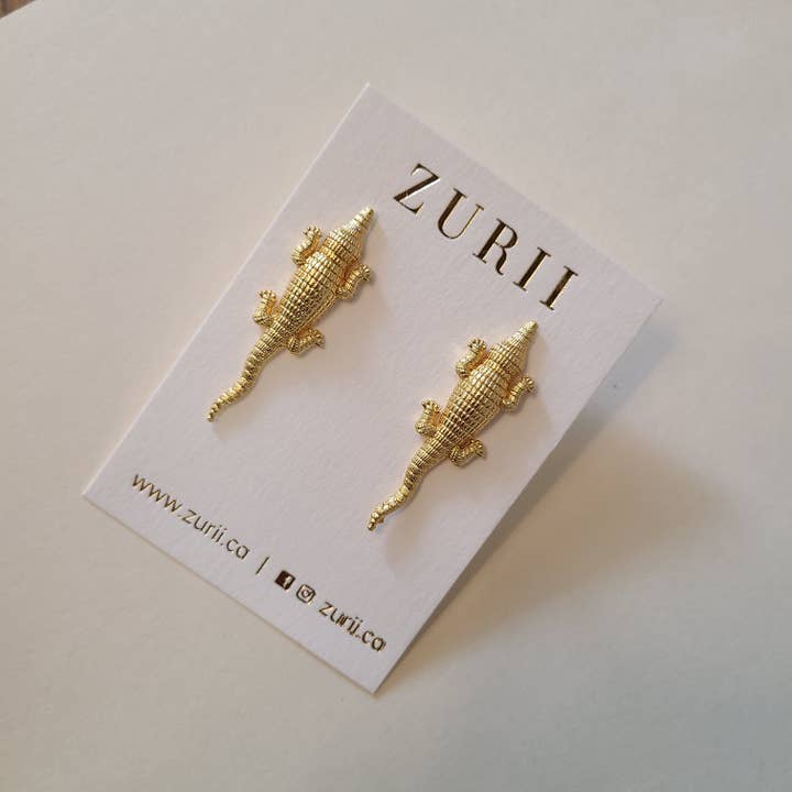 Zurii.ca - Wholesale Stud/Post Earrings - Alligator earrings1