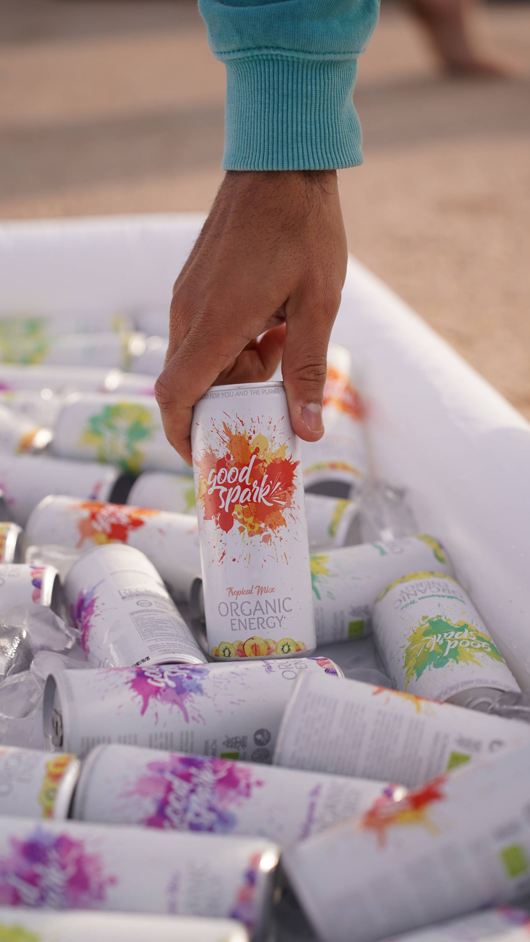 good spark - Venta al por mayor Refrescos/bebidas carbonatadas - Good Spark - Refresco energético orgánico #TropicalMix 3