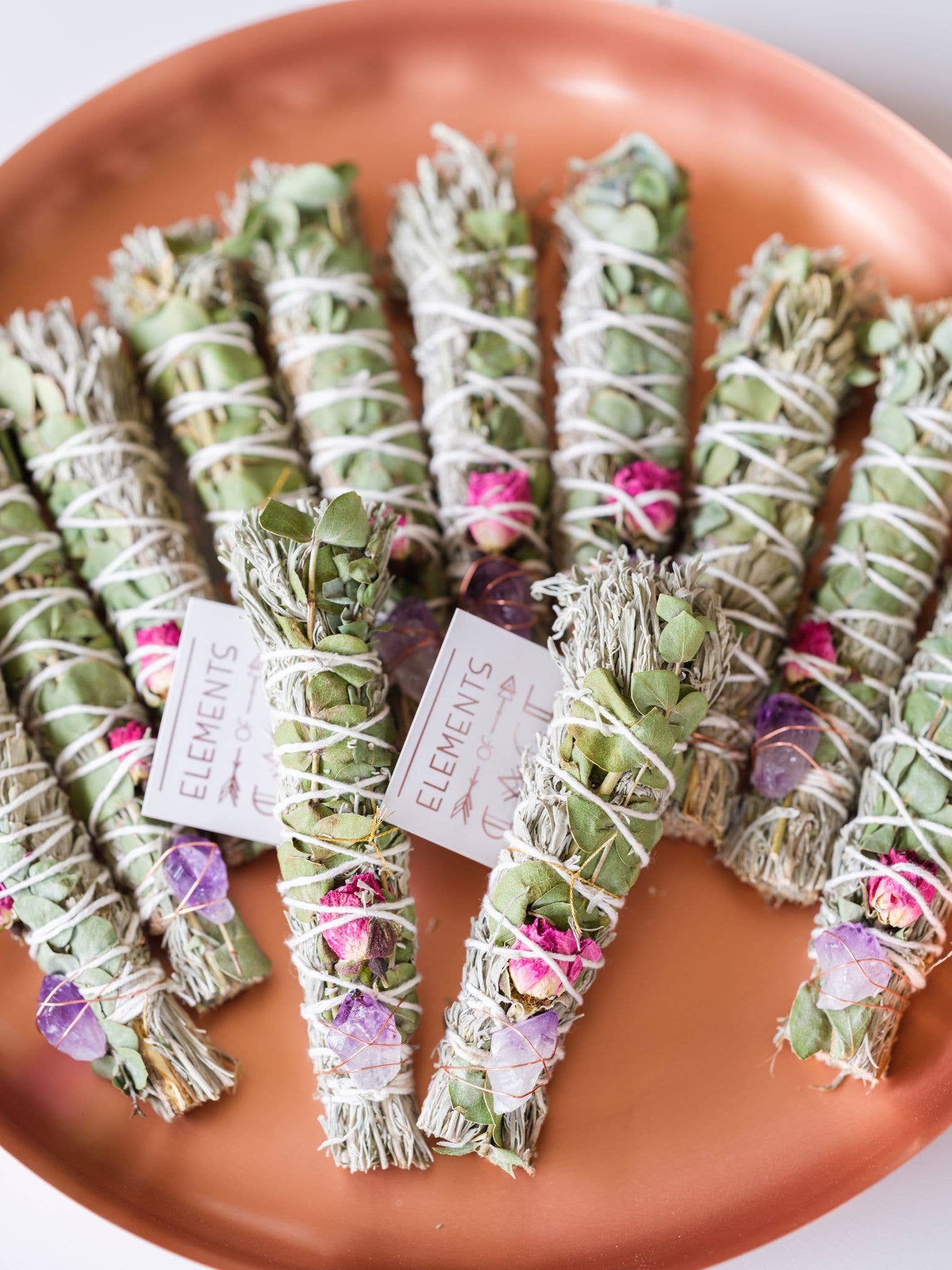 Elements of Sage - Wholesale Sage Bundle - Eucalyptus Sage Smudge with label.4