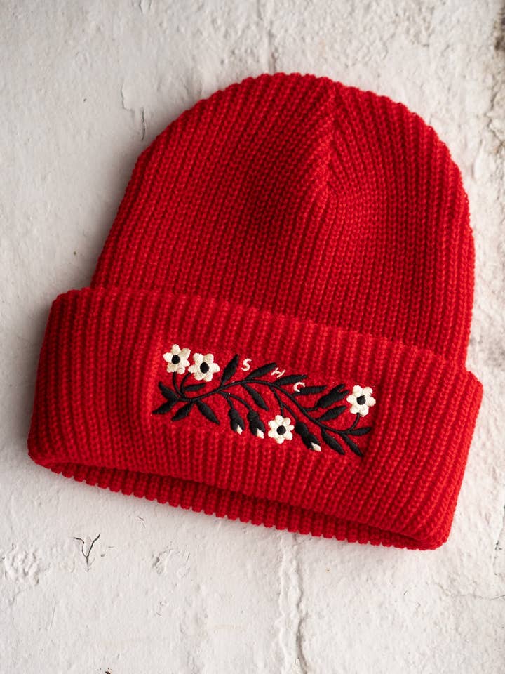 Garland Shaker Stitch Beanie for wholesale by Stay Home Club