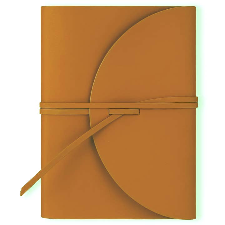 Pella Firenze Diary/Journal, Flexy Vegan Cover (Brown) for wholesale by Victoria's Journals