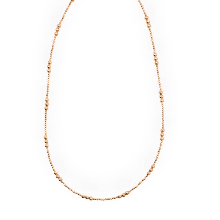 Beaded Blondes - Vente Collier de perles - Collier en perles dorées ILY1