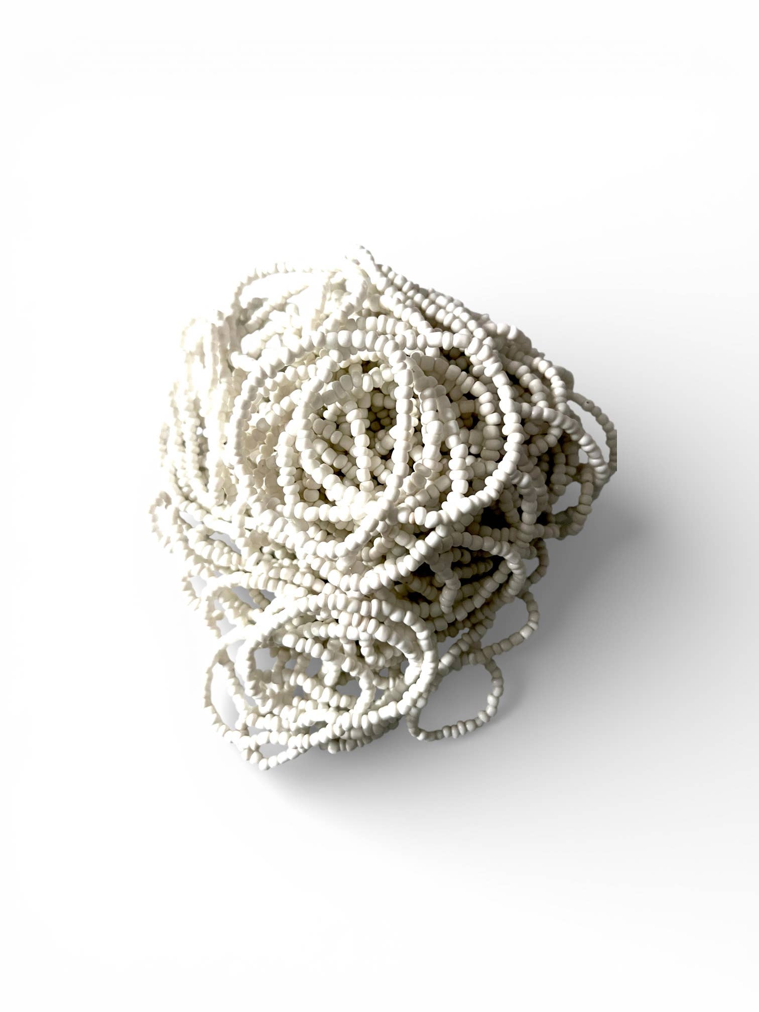 Erik & Mike – wholesale Beaded bracelet – Beaded bracelets 100 pcs White  $.60  each0