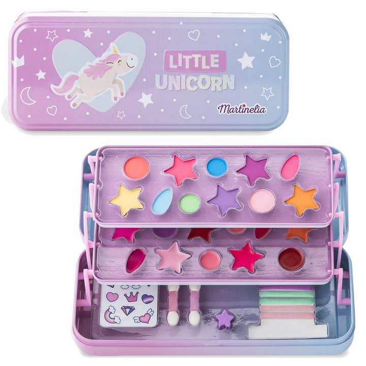Martinelia Little Unicorn Makeup Tin Case for wholesale by Toysmith