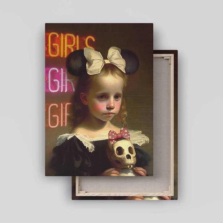 Dikhotomy - Wholesale Art Print - Las chicas solo quieren divertirse lienzo impreso1