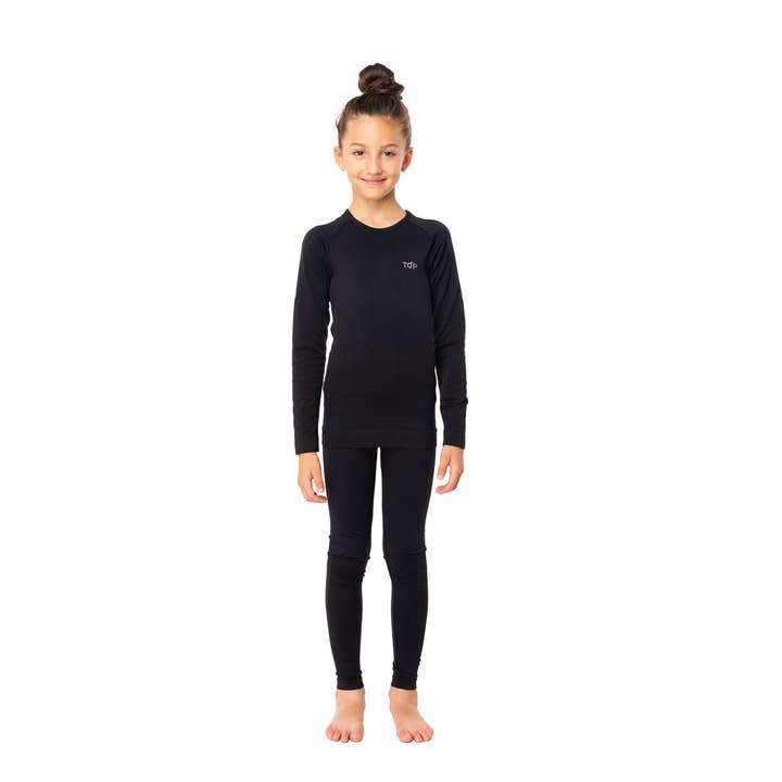 Black Girls Base Layer T-Shirt for wholesale on Faire