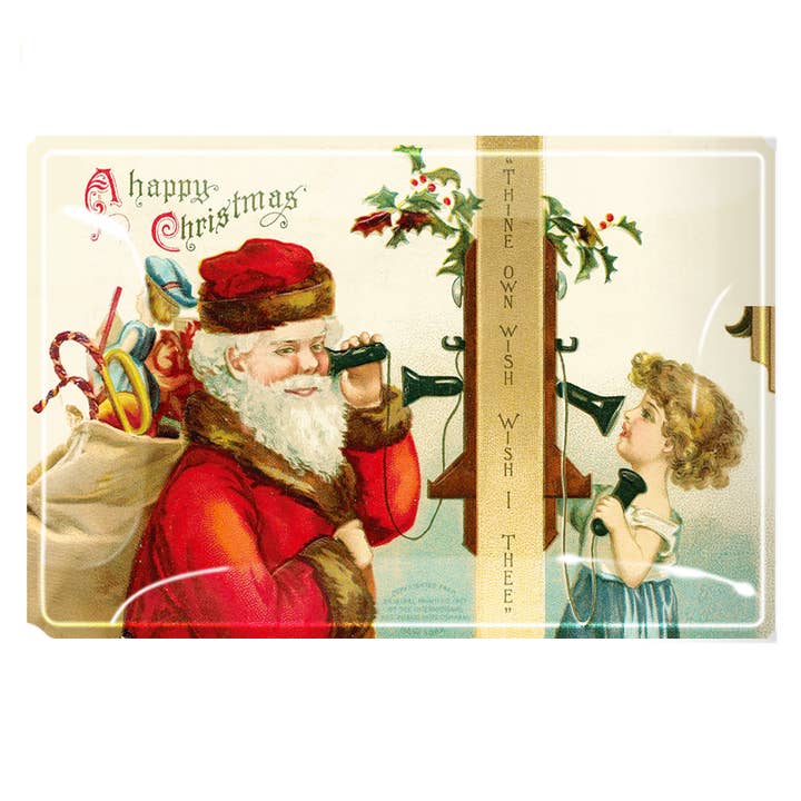 A Happy Christmas By Telephone Decoupage Glass Tray and other Purchase Wholesale pièce téléphone. Free Returns & Net 60 Terms on Faire trending on Faire.