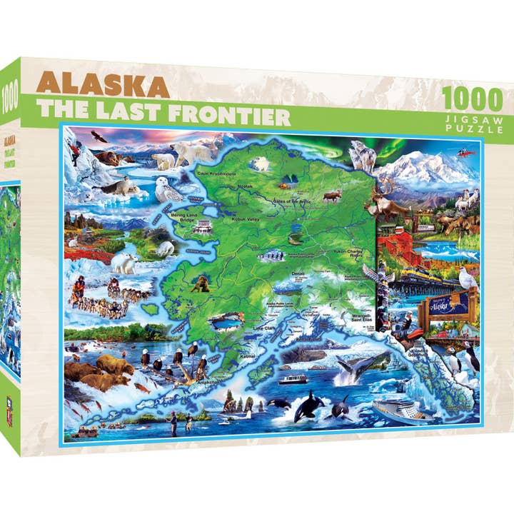 Alaska National Park 1000 Piece Jigsaw Puzzle for wholesale by Masterpieces Puzzles