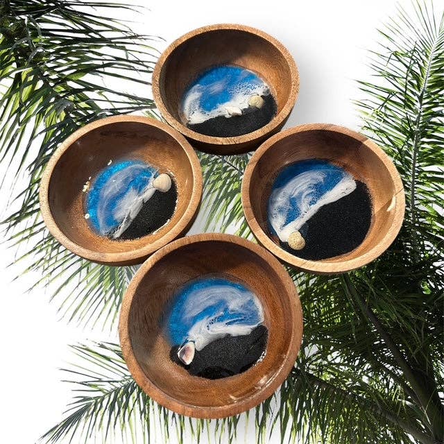 Wooden Trinket Bowl for wholesale by Resin River Boards