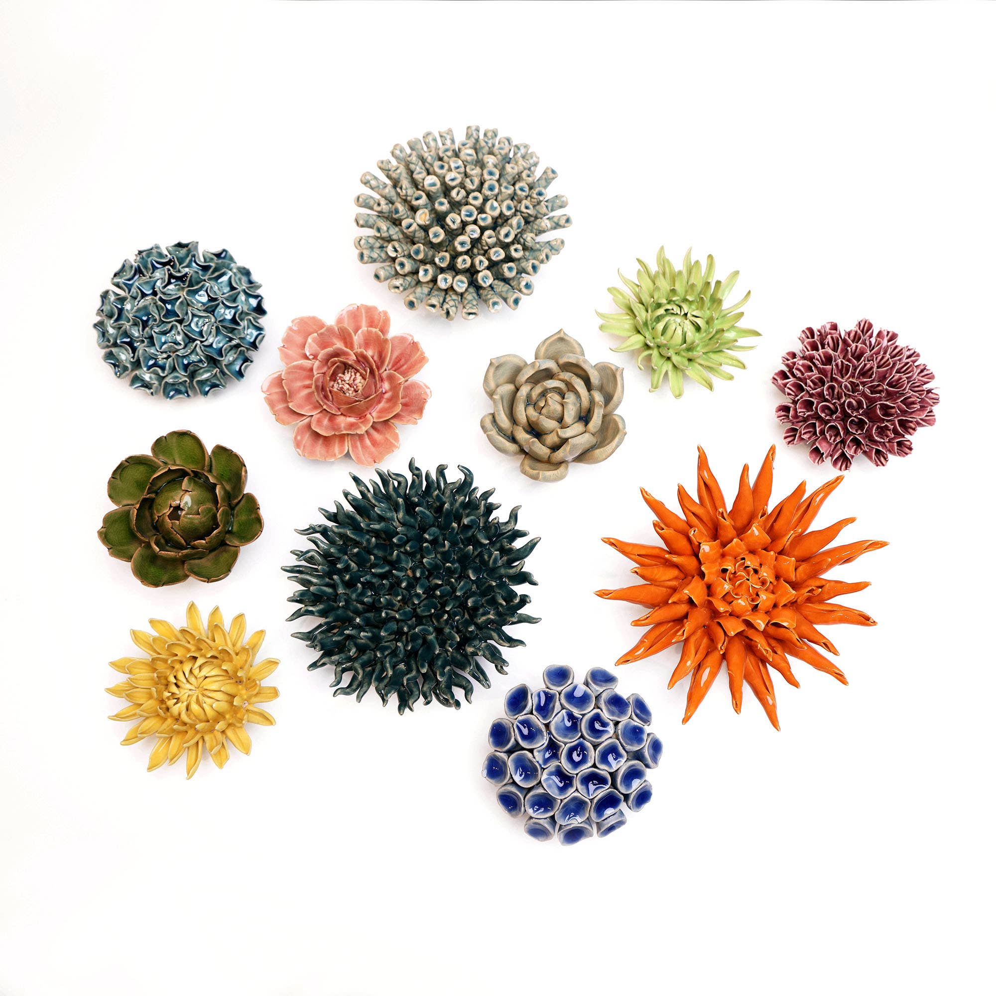 Chive - Vente Fleurs artificielles - Cadeau de naissance en céramique pour bébé Fleurs dans de jolies boîtes cadeaux5