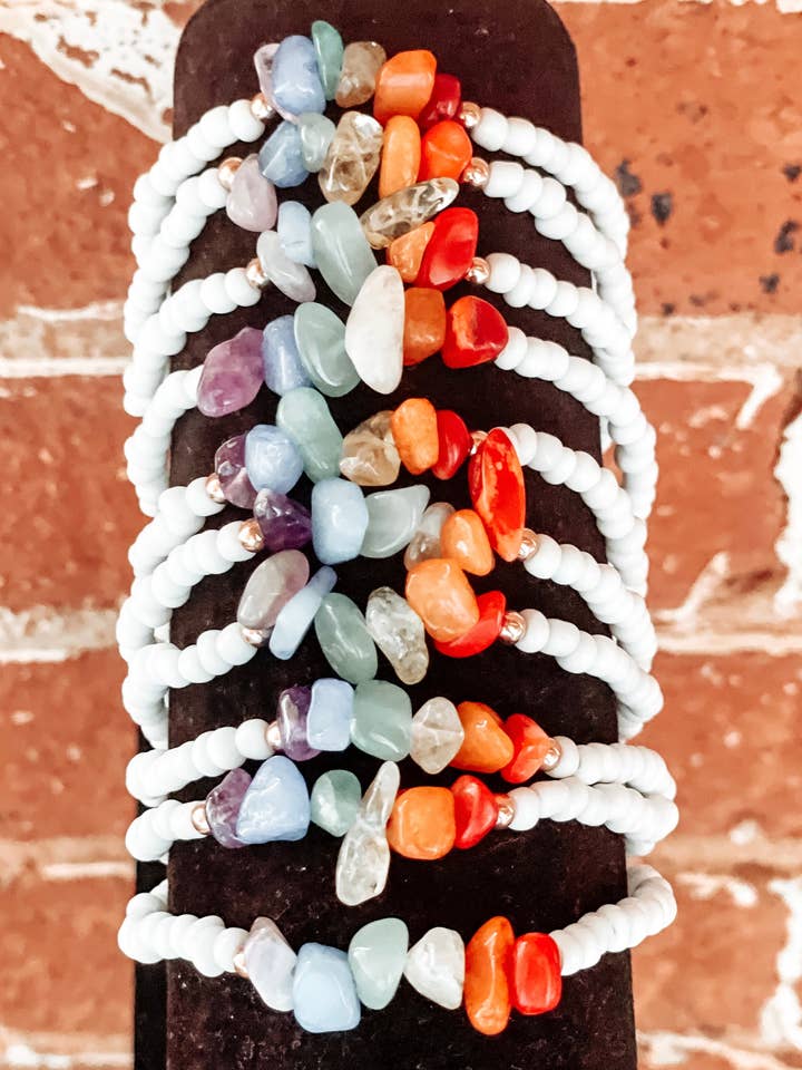 Chakra Healing Bracelets for wholesale by Lucky 777 Gemini