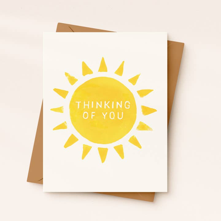 Thinking Of You Card | Sunshine Card | Everyday Card for wholesale by Daydream Prints