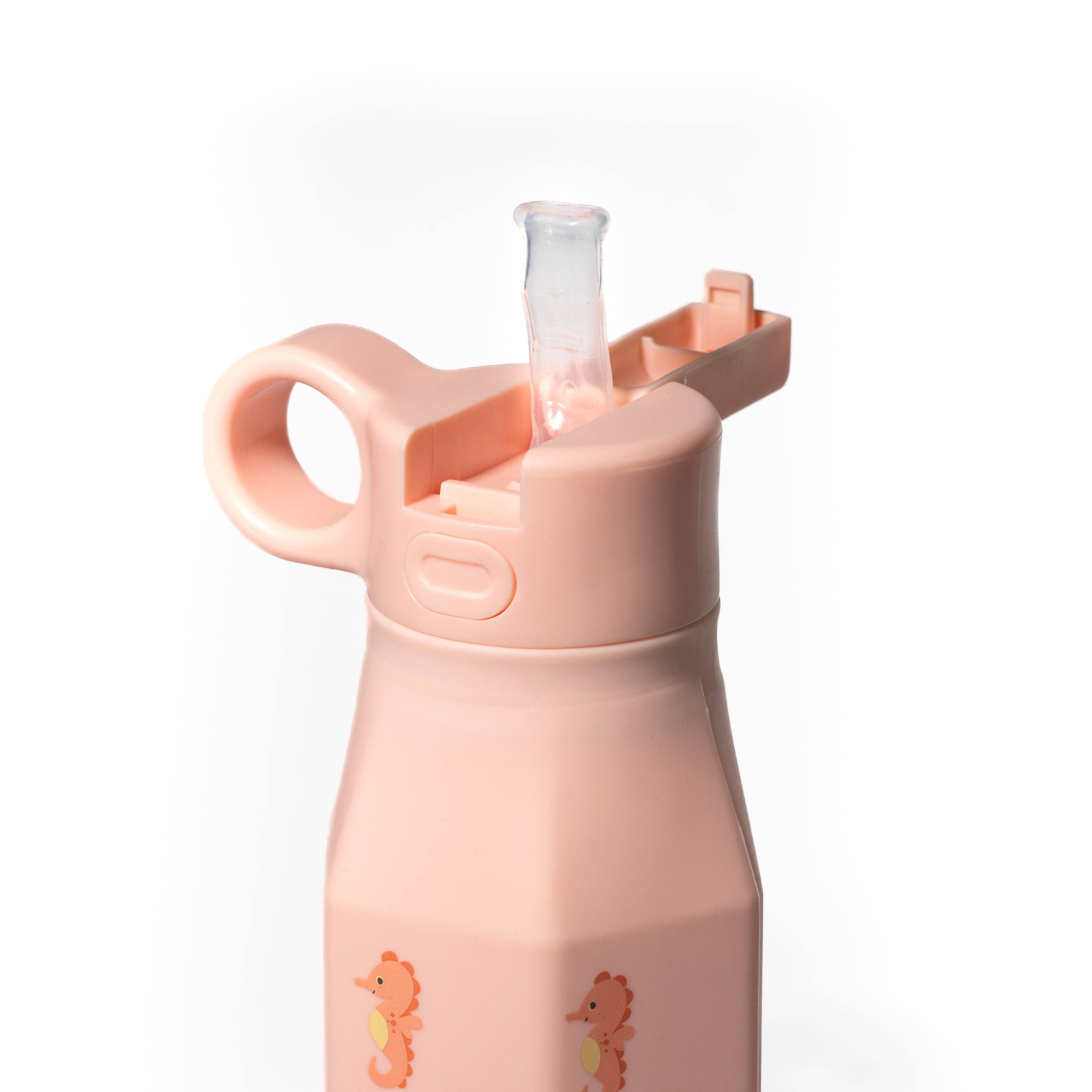 Mabebi – Garrafa de água por atacado – Garrafa Akron | Cavalo-marinho | Rosa2