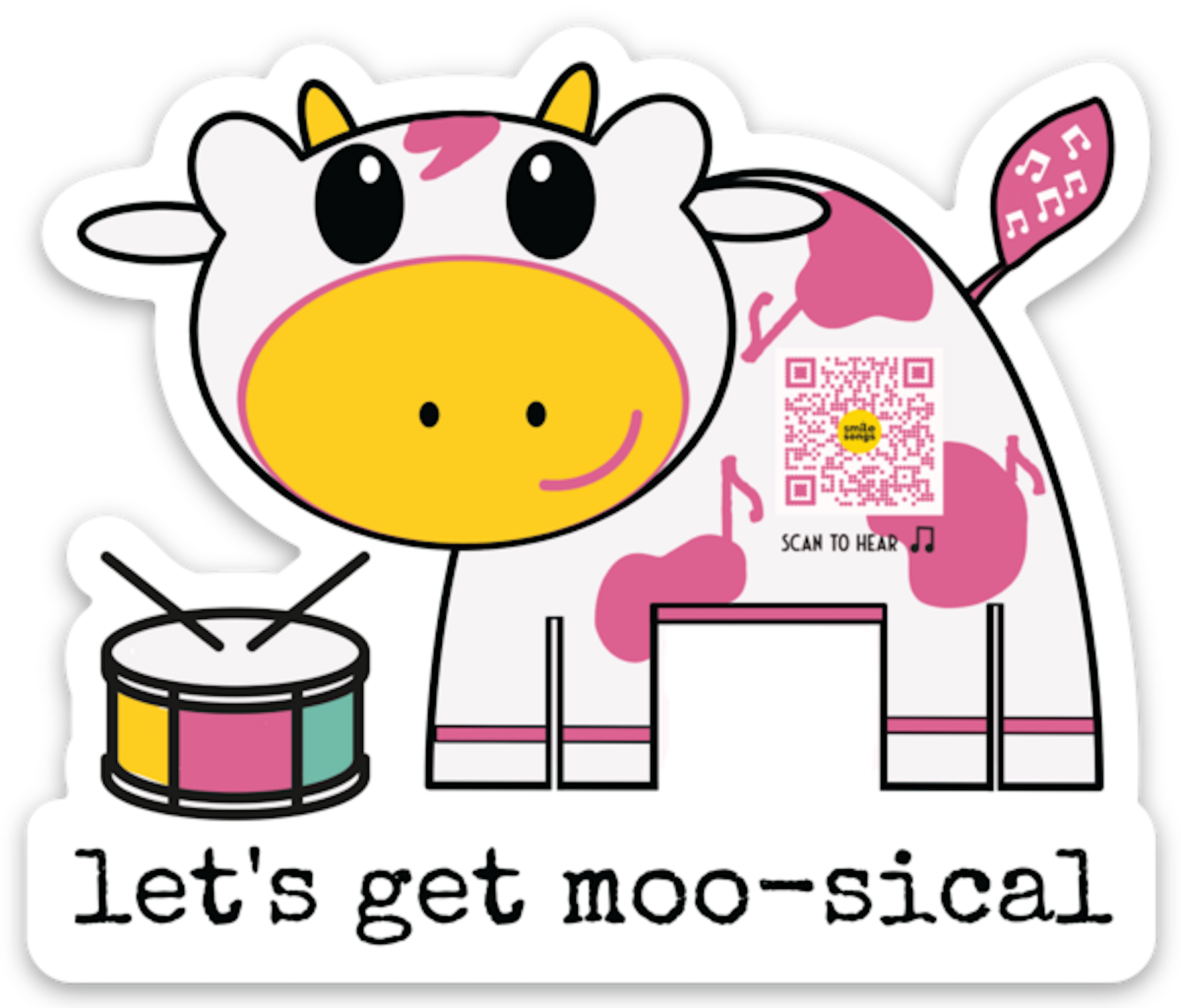 Smile Songs - Wholesale Sticker - Kids & Baby - Reusable Moosical Sticker Sets - Animal Pals3
