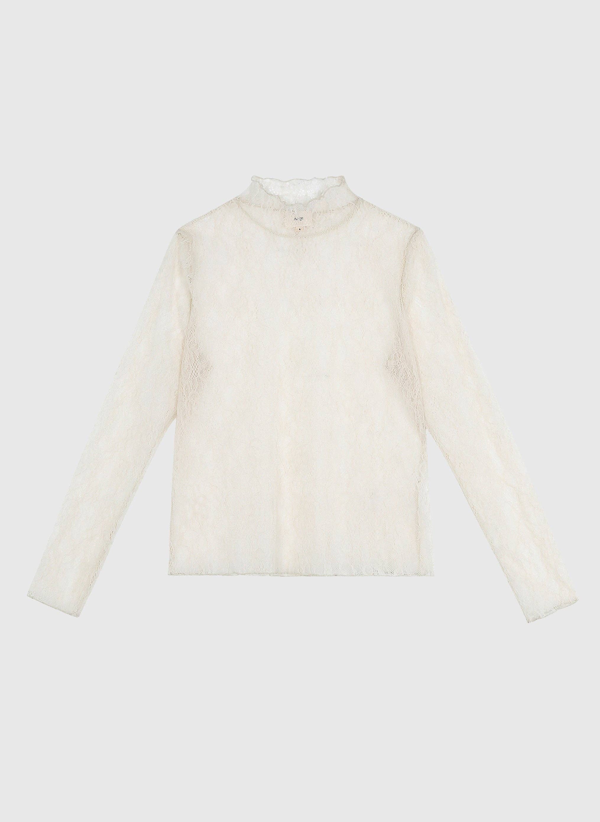 An'ge - Wholesale Knit Top - Women's - TOP ALIBELY ecru0