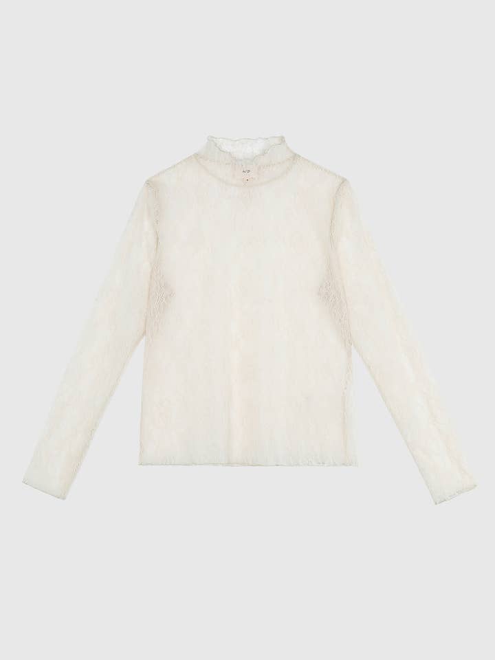 An'ge - Wholesale Knit Top - Women's - TOP ALIBELY ecru