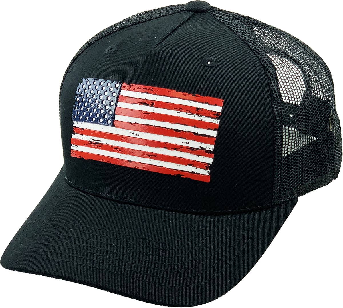KBETHOS - Wholesale Trucker Hat - Unisex - FLAG UV PRINT MESH BACK BALLCAP18