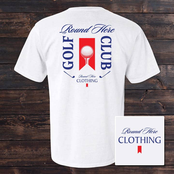 'Round Here Clothing Golf Club for wholesale by The Old North State