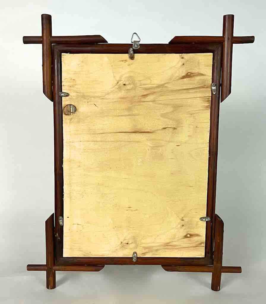 The Niger Bend - Wholesale Picture Frame - Bamboo Vertical Picture Frame: Cross-Corners Design  4 sizes4