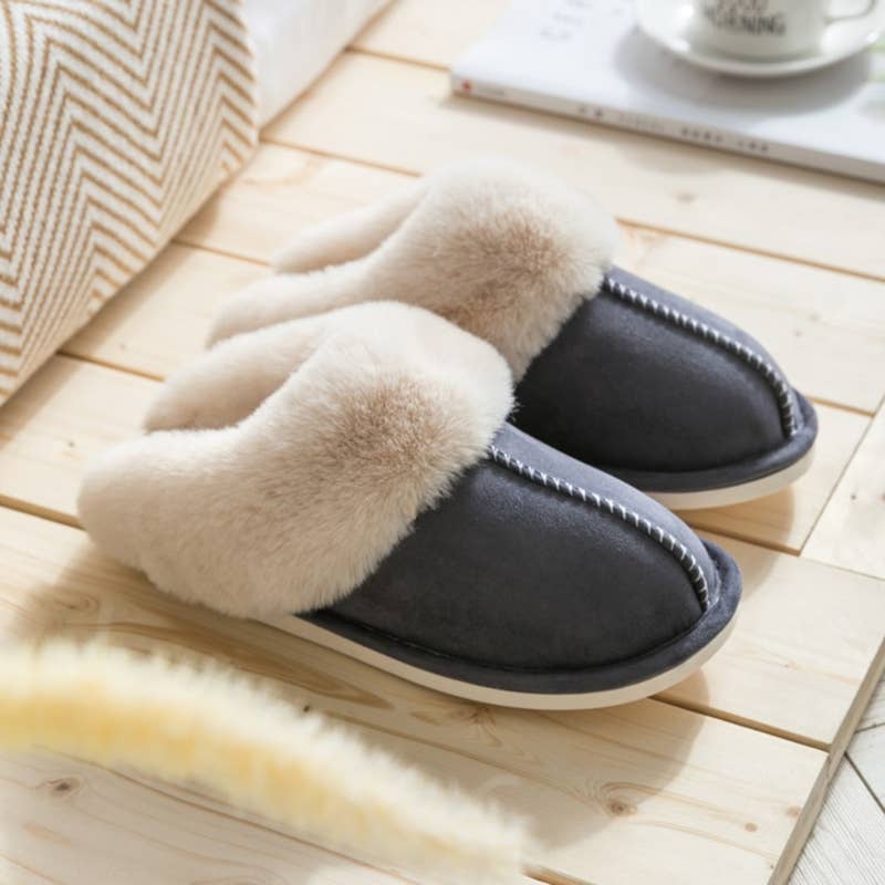 Cloud Cushion Slides - Vente Chaussons – femme - Pantoufles antidérapantes chaudes d'intérieur7