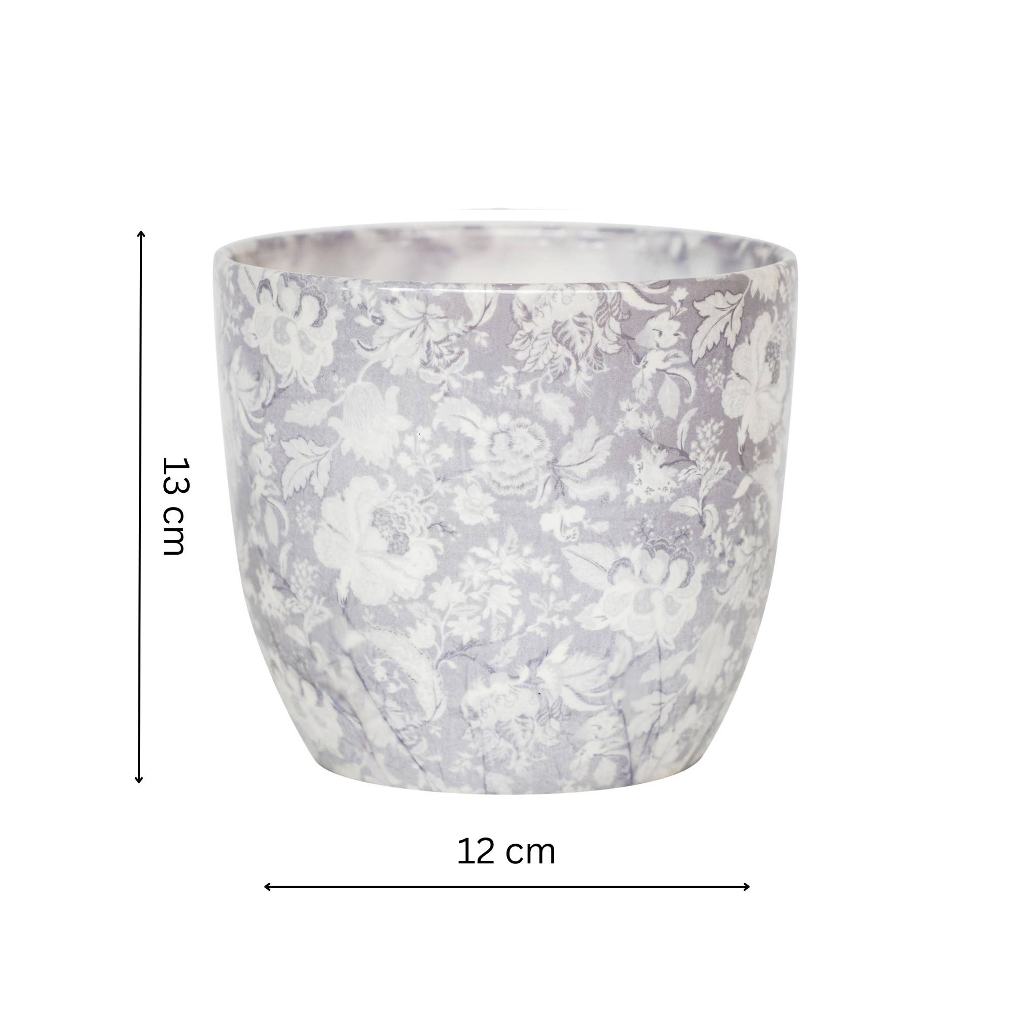 Ivyline - Vendita all'ingrosso Vasi per piante - Vaso per piante da interno in ceramica Monza H13cm x P13cm0