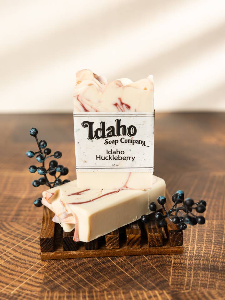 Idaho Huckleberry for wholesale by Idaho Soap Company