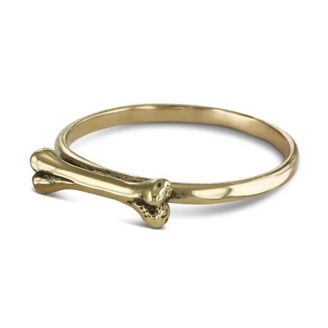 Anello Impilabile Osso - Bronzo per la vendita all'ingrosso da parte di Lost Apostle