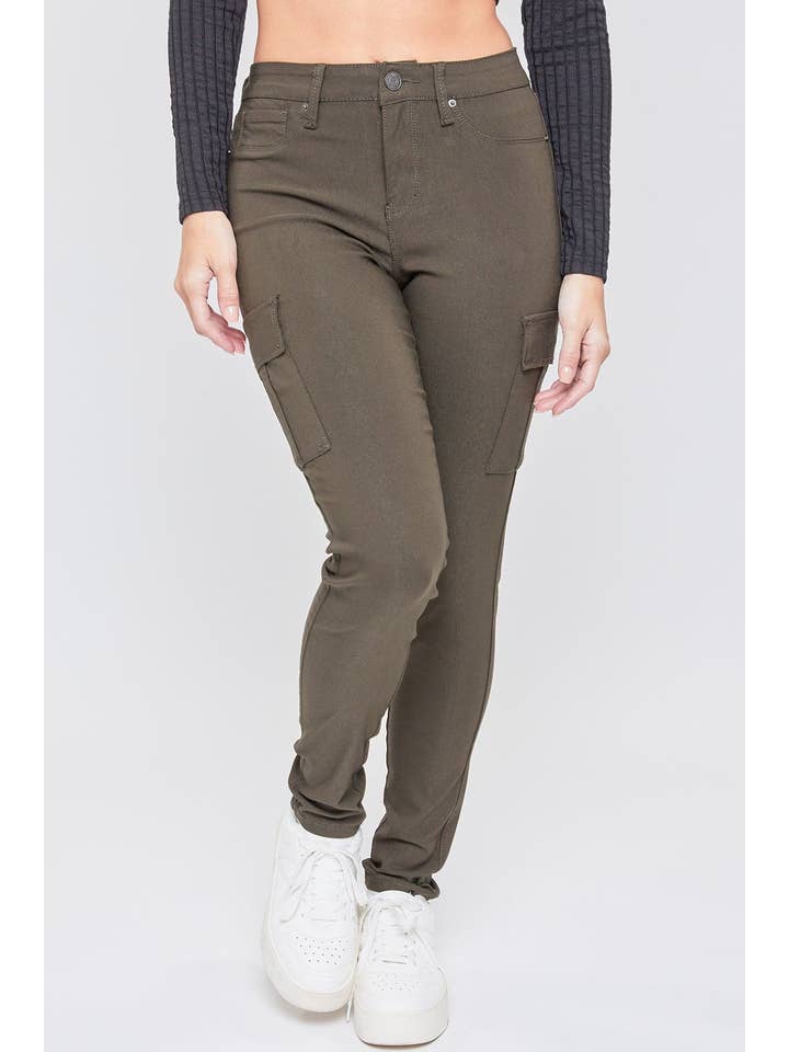 YMI - Wholesale Pants - Women's - Hyperstretch Skinny Cargo Pants-P1377311
