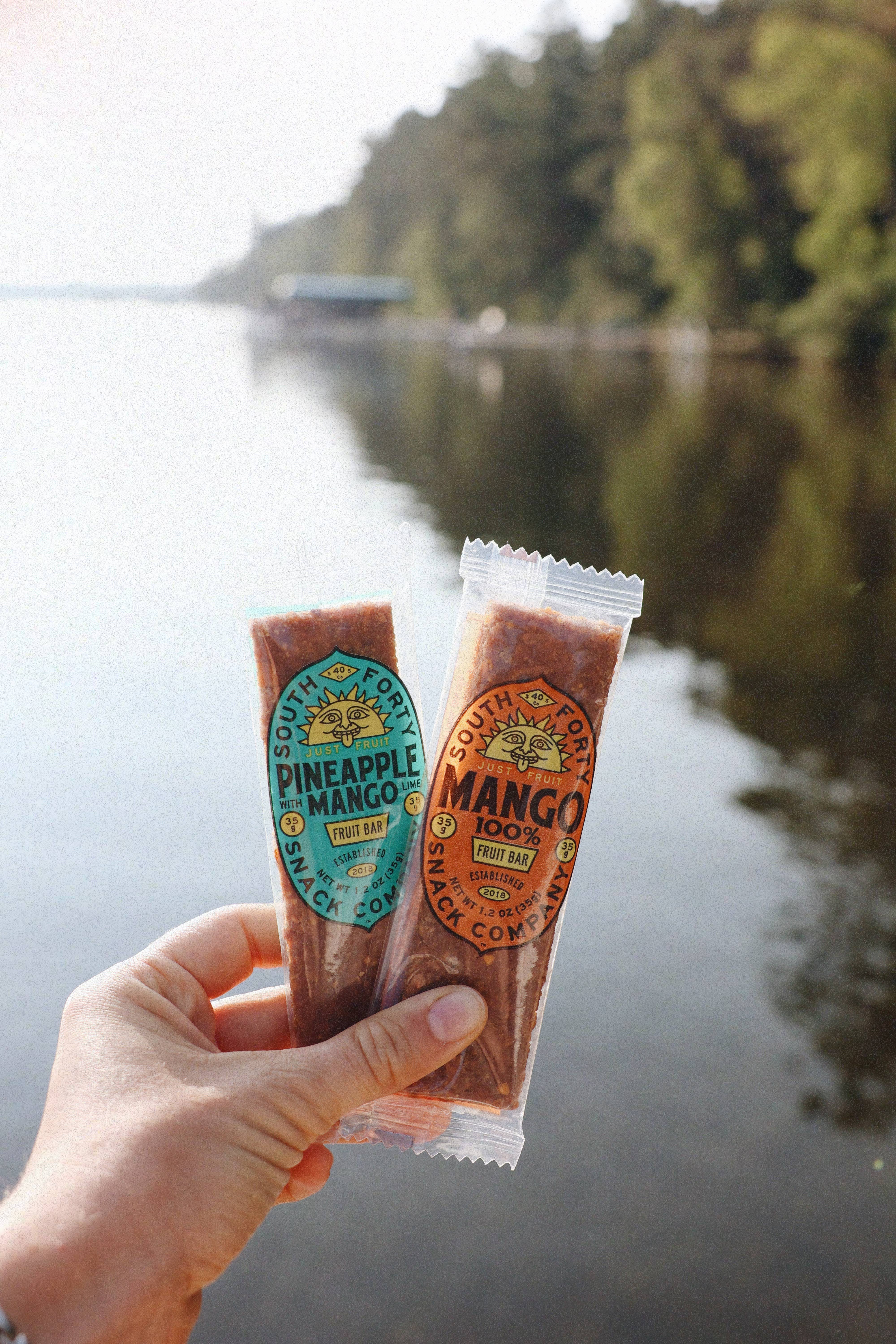 SOUTH FORTY SNACKS COMPANY - Vente Barres de céréales - Pack de 18, Barre de fruits Mangue Ananas Citron Vert (1,50 $ par unité)6