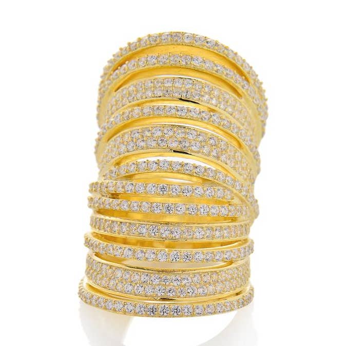 CIELI RING, GOLD for wholesale by JEN HANSEN