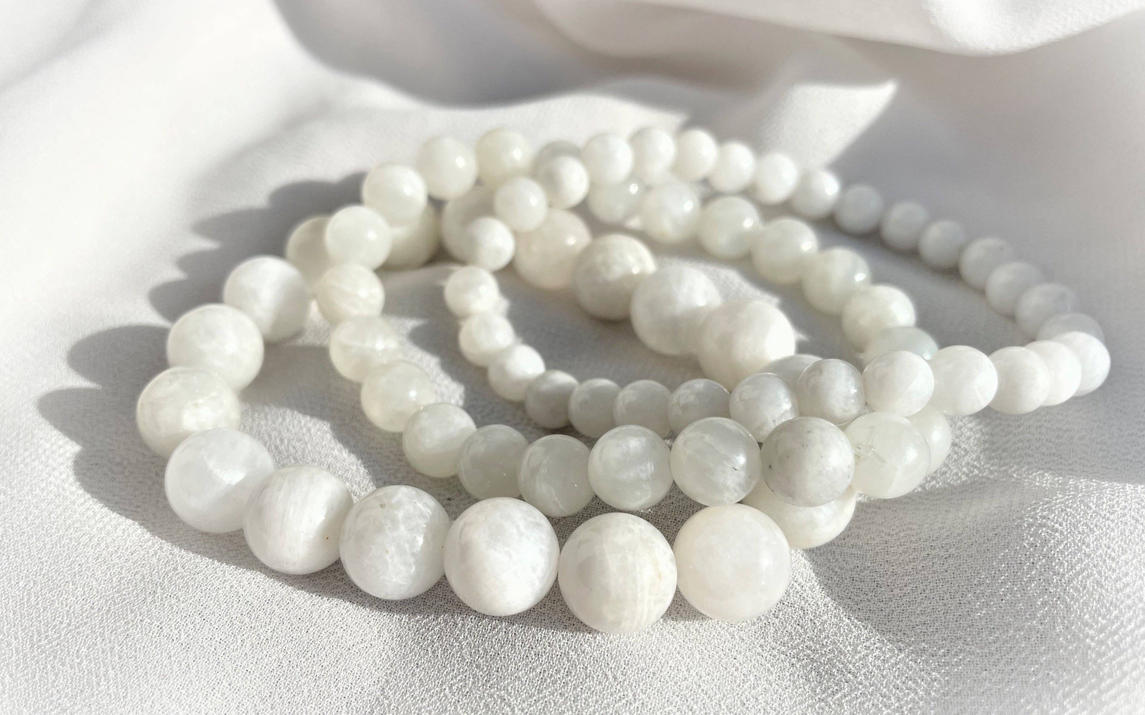 Mademoiselle Moana - Wholesale Beaded Bracelet - MOONSTONE BRACELET - Harmony/ Love2