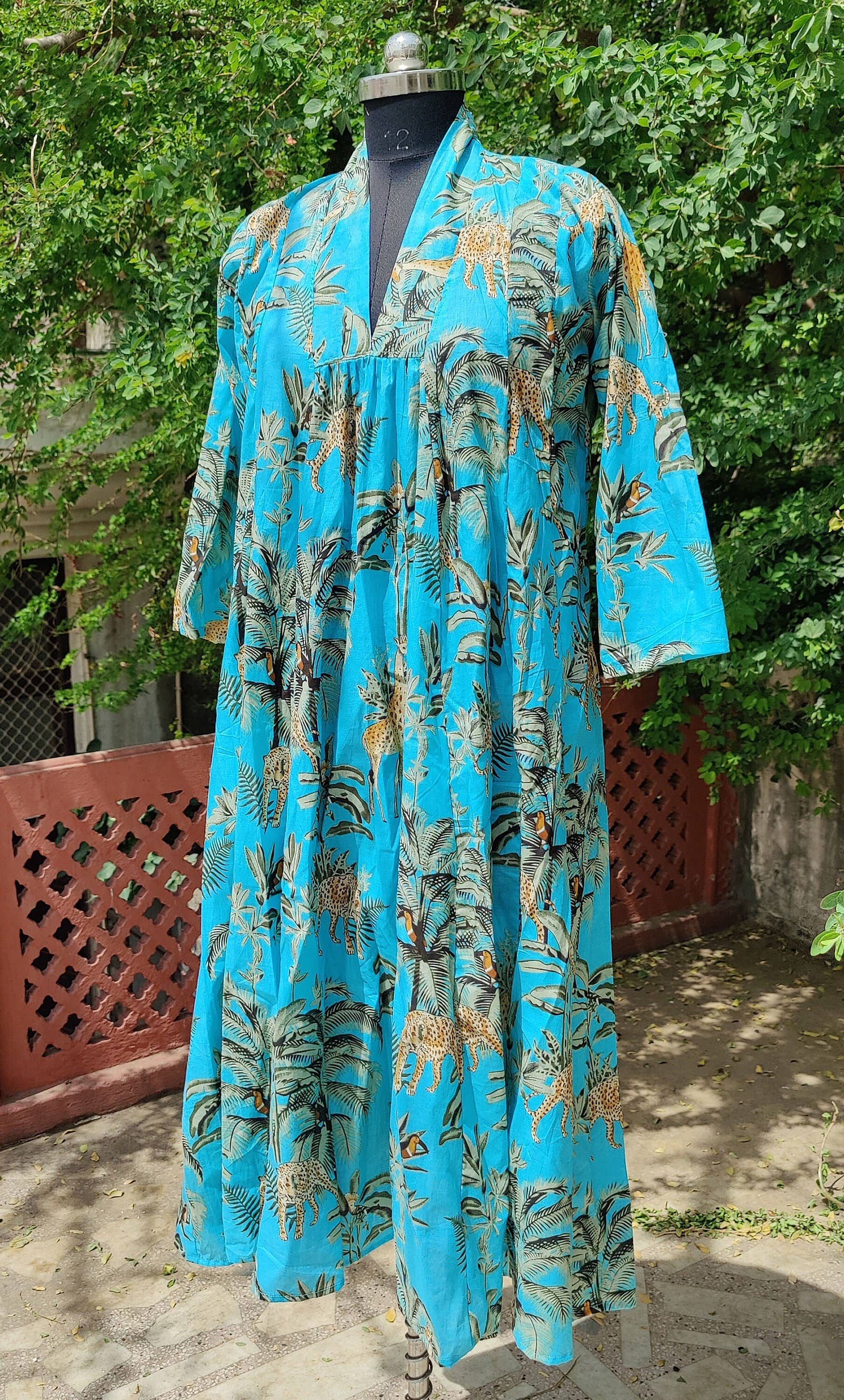 Bhawana Handicrafts - Wholesale Dress - Women's - Hand Block Print Indian Cotton Dress4