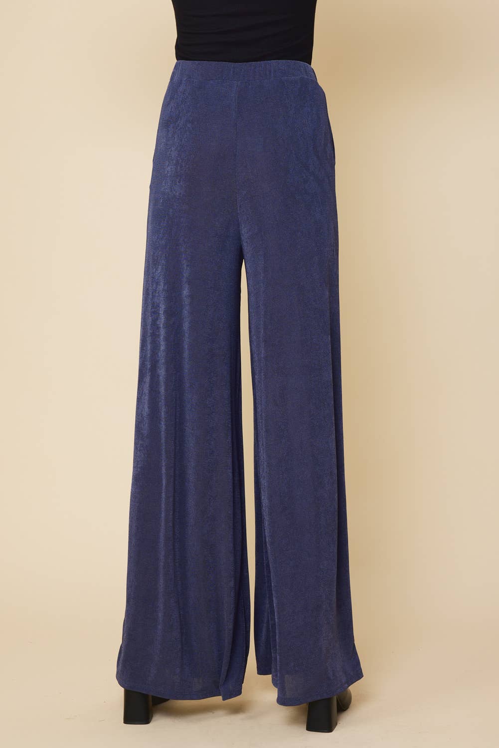 FSL Apparel - Wholesale Pants - Women's - SP7053 - WIDE LEG LONG PANTS WITH ELASTIC WAIST BAND9