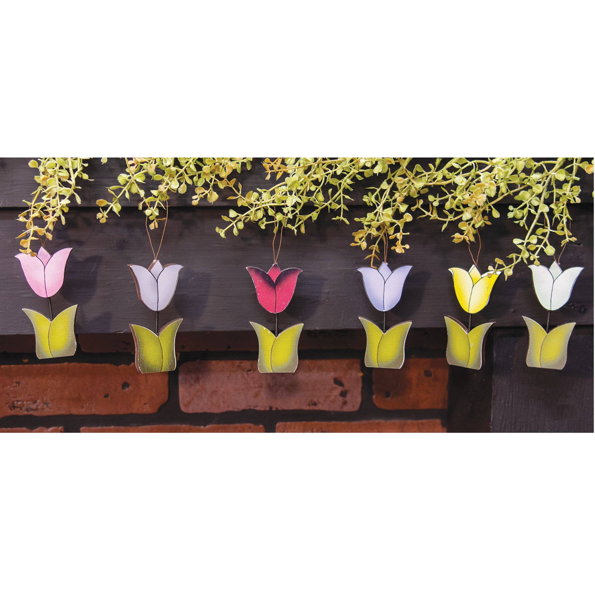 The Hearthside Collection - Wholesale Ornament Set - 6/Set, Springy Tulip Ornaments1