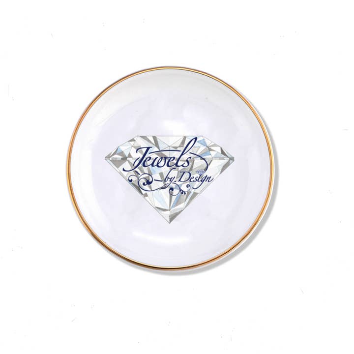 Juler's Row - Wholesale Jewelry Dish - Custom Ring Dish featuring your Logo & JR Artwork1