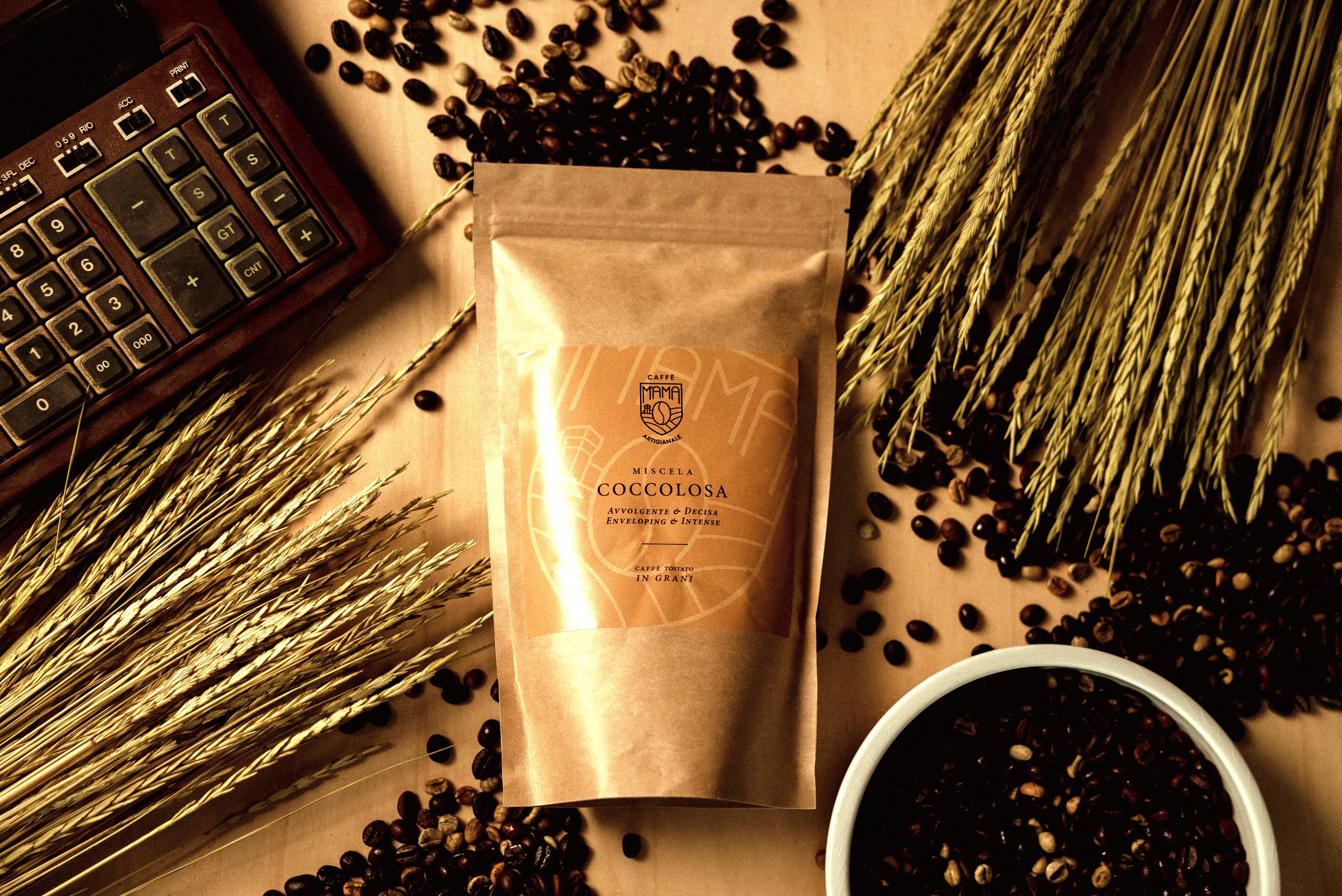 Cafe srls - Wholesale Oploskoffie/espresso - COCCOLOSA rijke en zachte melange, 250 g koffiebonen1