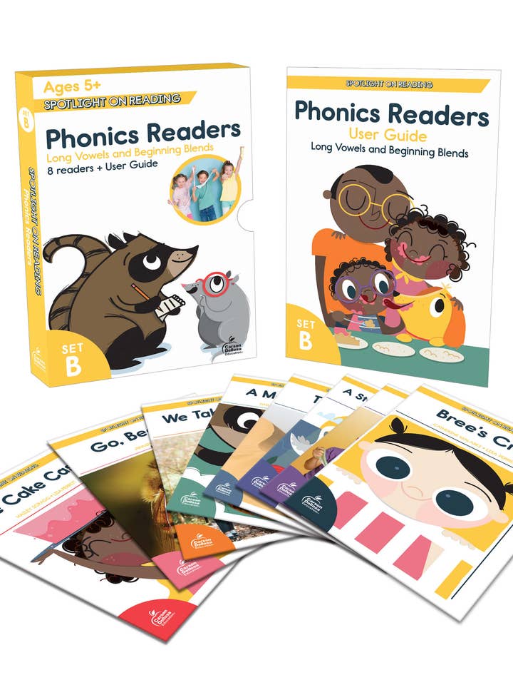 Spotlight On Reading Phonics Readers Set B for wholesale by Carson Dellosa Education