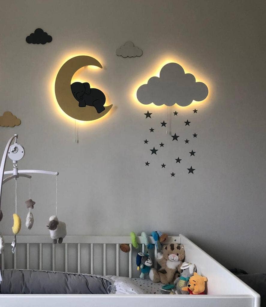 Lumieworld - Wholesale Night Light - Kids & Baby - LumiDreams Cloud Wall Lamp4