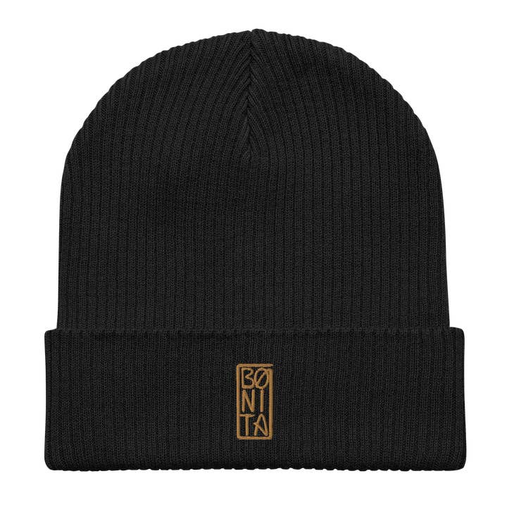 Bønita Organic beanie - Black for wholesale by Bønita Clothing