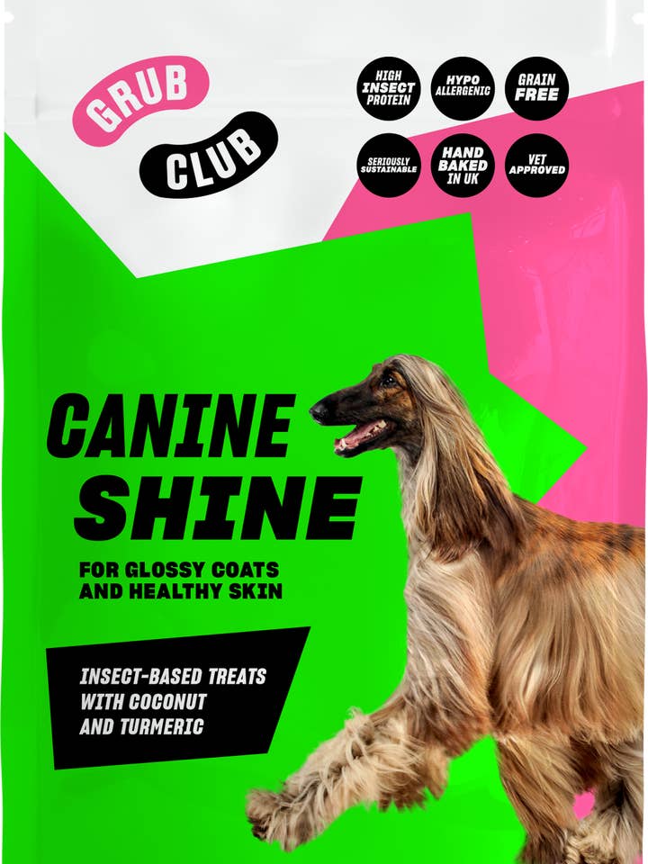 CANINE SHINE - Skin & Coat Treats for wholesale by Grub Club