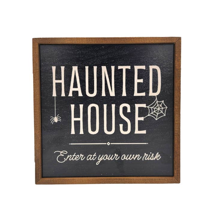 10x10 Haunted House Halloween Decorations - Fall Decor for wholesale by Driftless Studios