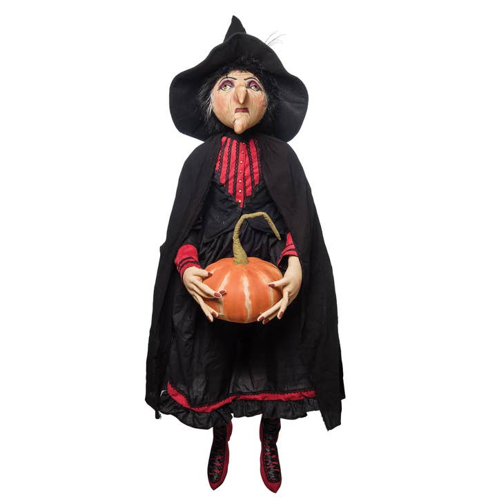 Risika Witch Gathered Traditions Art Doll for wholesale by C&F Home