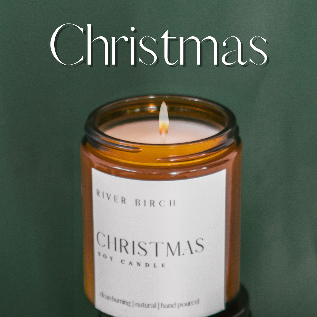 River Birch Candles – Engroshandel Glaslys – 8.5oz jul - rav krukke - soja stearinlys2