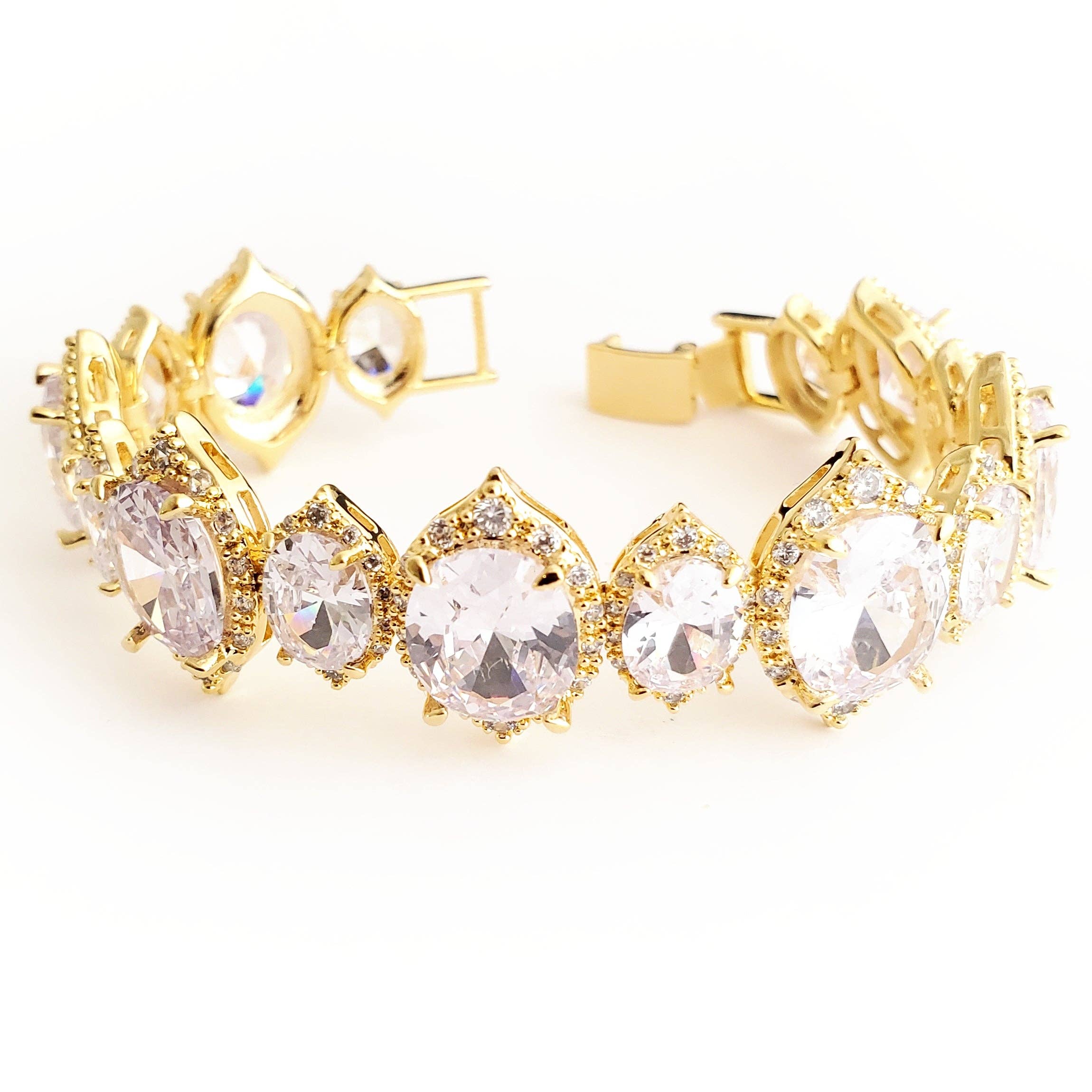 Dalfiya – Großhandel Schmucksets – Grand Parure Brautschmuck-Set für viktorianische Braut oder Abschlussball8