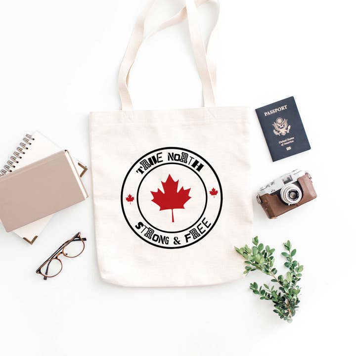 simply blessed shy - Wholesale Tote Bag - Unisex - True North Canada Canvas Tote Bag1