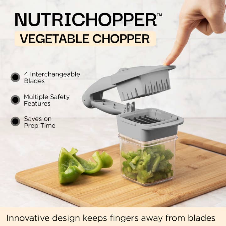 Gotham Steel/Granitestone - Wholesale Kitchen Tool/Gadget - Nutri Chopper with Fresh-keeping container Vegetable 2
