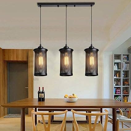 Ledsone – wholesale Chandelier/hanging light – 3 head Hanging Cage Ceiling Pendant Light Island Lighting ~52696