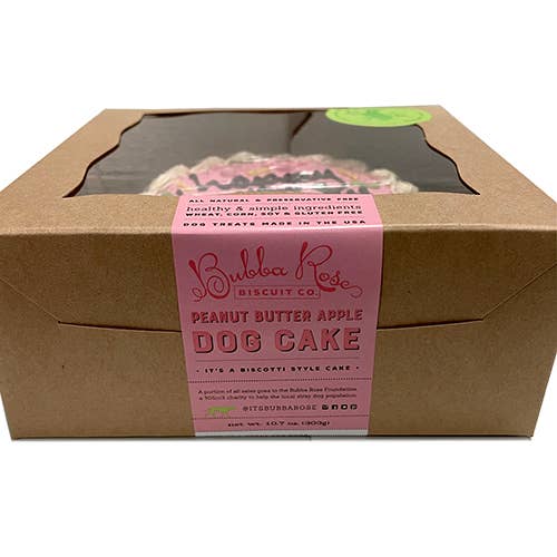 Bubba Rose Biscuit Co. - Wholesale Pet Treats - Dog - Pink Dog Cake (Shelf Stable)2